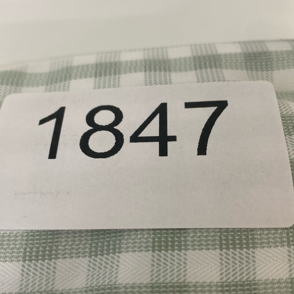 Gianni Bini Gingham Dress Women's 10 babydoll Green - Picture 12 of 12